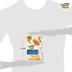 Ração Úmida Fancy Feast para Gatos Adultos Sabor Peixe 75 g