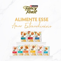 Ração Úmida Fancy Feast para Gatos Adultos Sabor Carne 75 g
