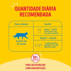 Ração Úmida Friskies Sachê para Gatos Mar de Sabores 80 g