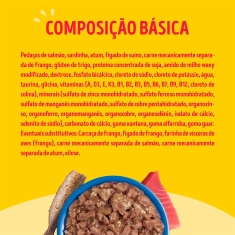 Ração Úmida Friskies Sachê para Gatos Mar de Sabores 80 g