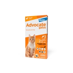 Antipulgas Advocate para Gatos de até 4kg 0,4ml