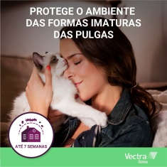 Combo Anti Pulgas Ceva Vectra para Gatos