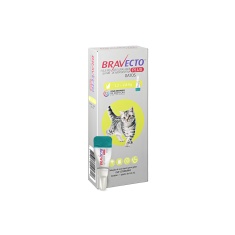 Antiparasitário Bravecto Plus Transdermal 112,5mg para Gatos de 1,2 a 2,5kg - MSD Saúde Animal