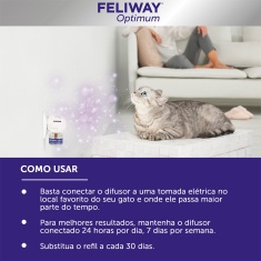Difusor Feliway Optimum com Refil 48ml