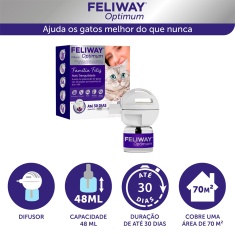 Difusor Feliway Optimum com Refil 48ml