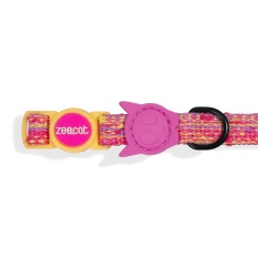 Coleira Zee.Cat Fuse Chop Rosa para Gatos