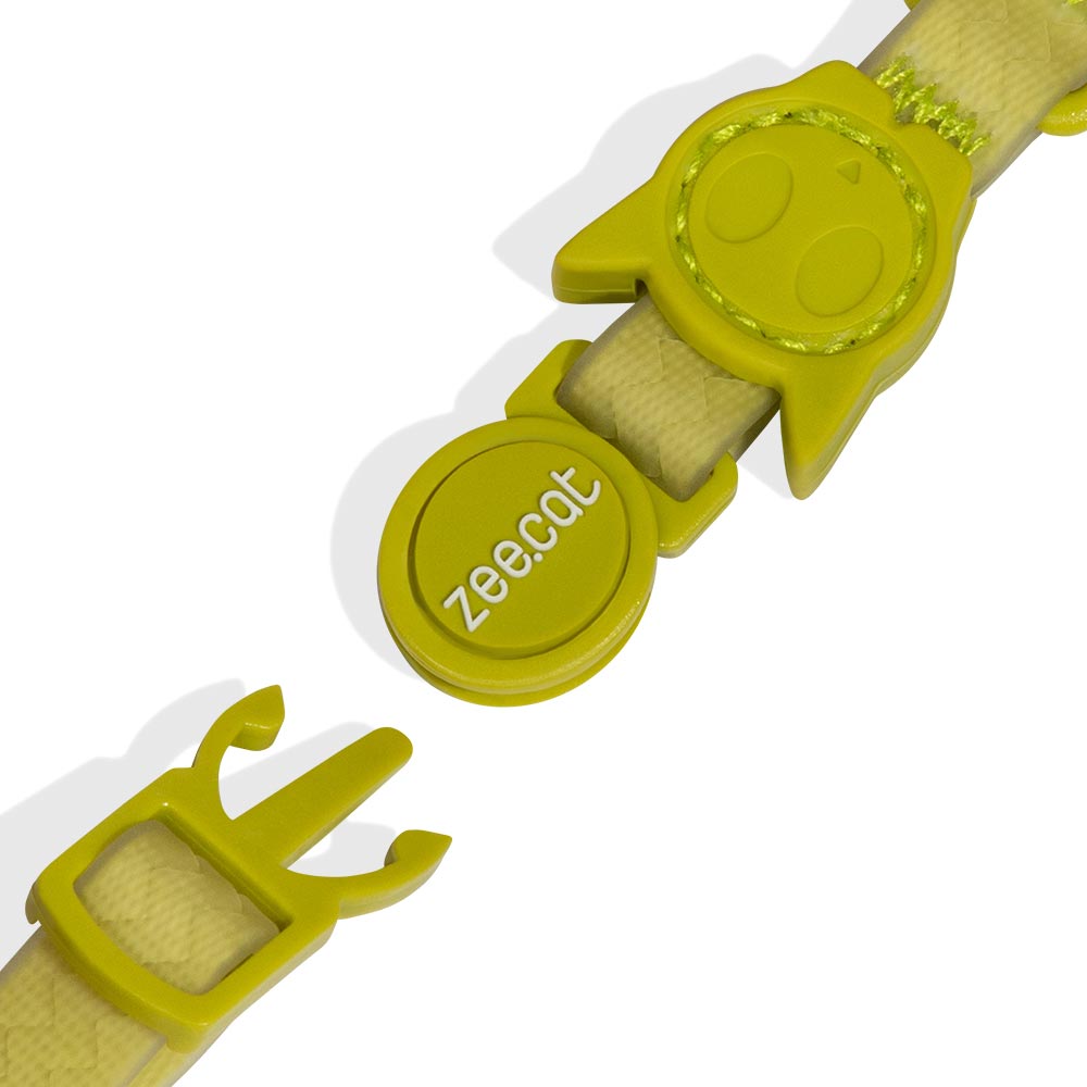 Coleira Zee.Cat Neopro Matcha Verde para Gatos