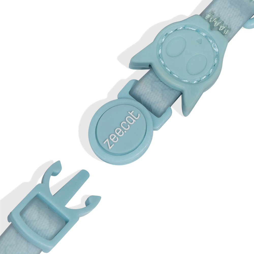 Coleira Zee.Cat Neopro Cloudy Azul para Gatos