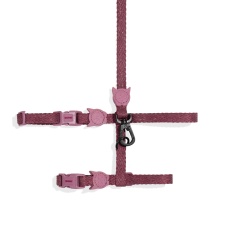 Peitoral com Guia Zee.Cat Naturals Hibiscus para Gatos