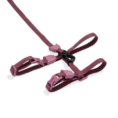 Peitoral com Guia Zee.Cat Naturals Hibiscus para Gatos