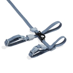Peitoral com Guia Zee.Cat Naturals Marine para Gatos