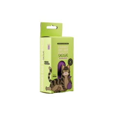 Sacola Cansei de Ser Gato Cata Caca Biodegradável