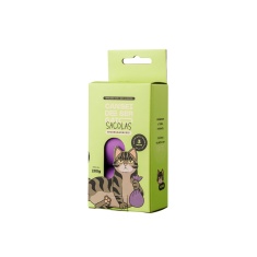 Sacola Cansei de Ser Gato Cata Caca Biodegradável