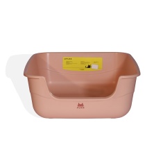 Caixa de Areia Fuzz Jumbox Salmão para Gatos