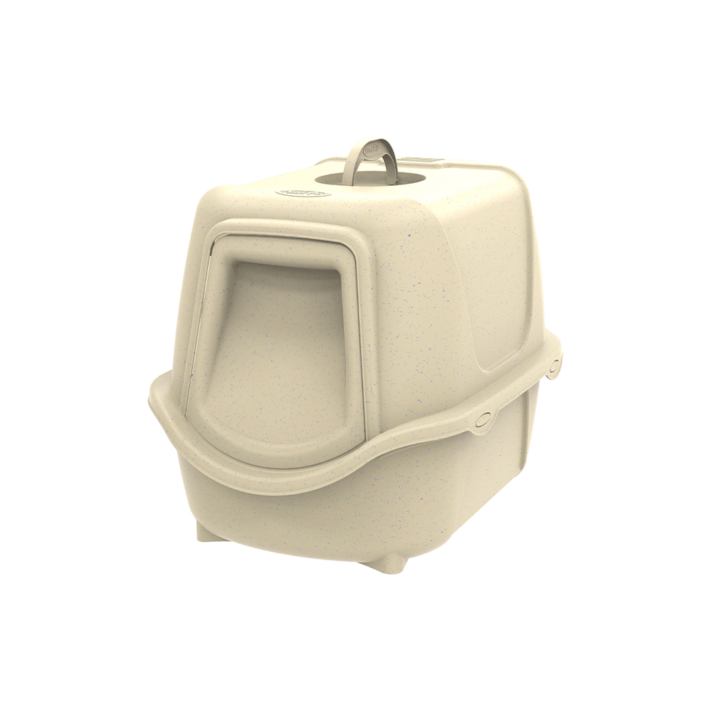Banheiro Plast Pet WC Cat New Mármore para Gatos