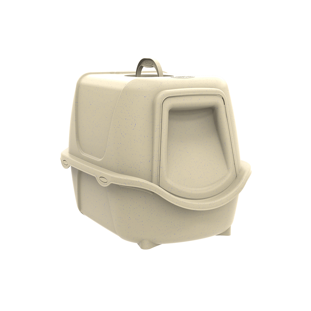 Banheiro Plast Pet WC Cat New Mármore para Gatos