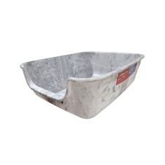 Bandeja Jumbox Pet Injet Mármore Carrara para Gatos