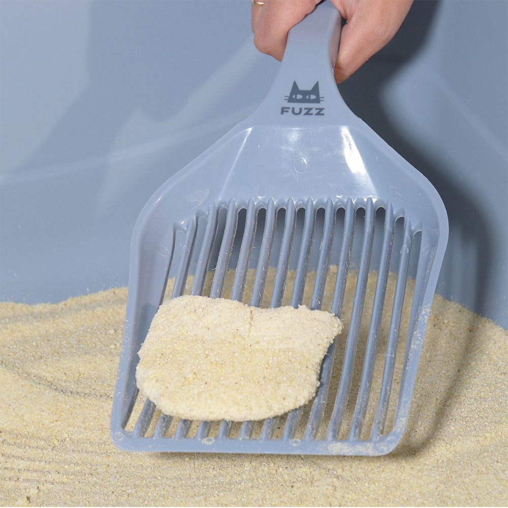 Pá Higiênica Fuzz Power Clean Azul para Gatos Pá Higiênica Fuzz Power Clean Azul para Gatos