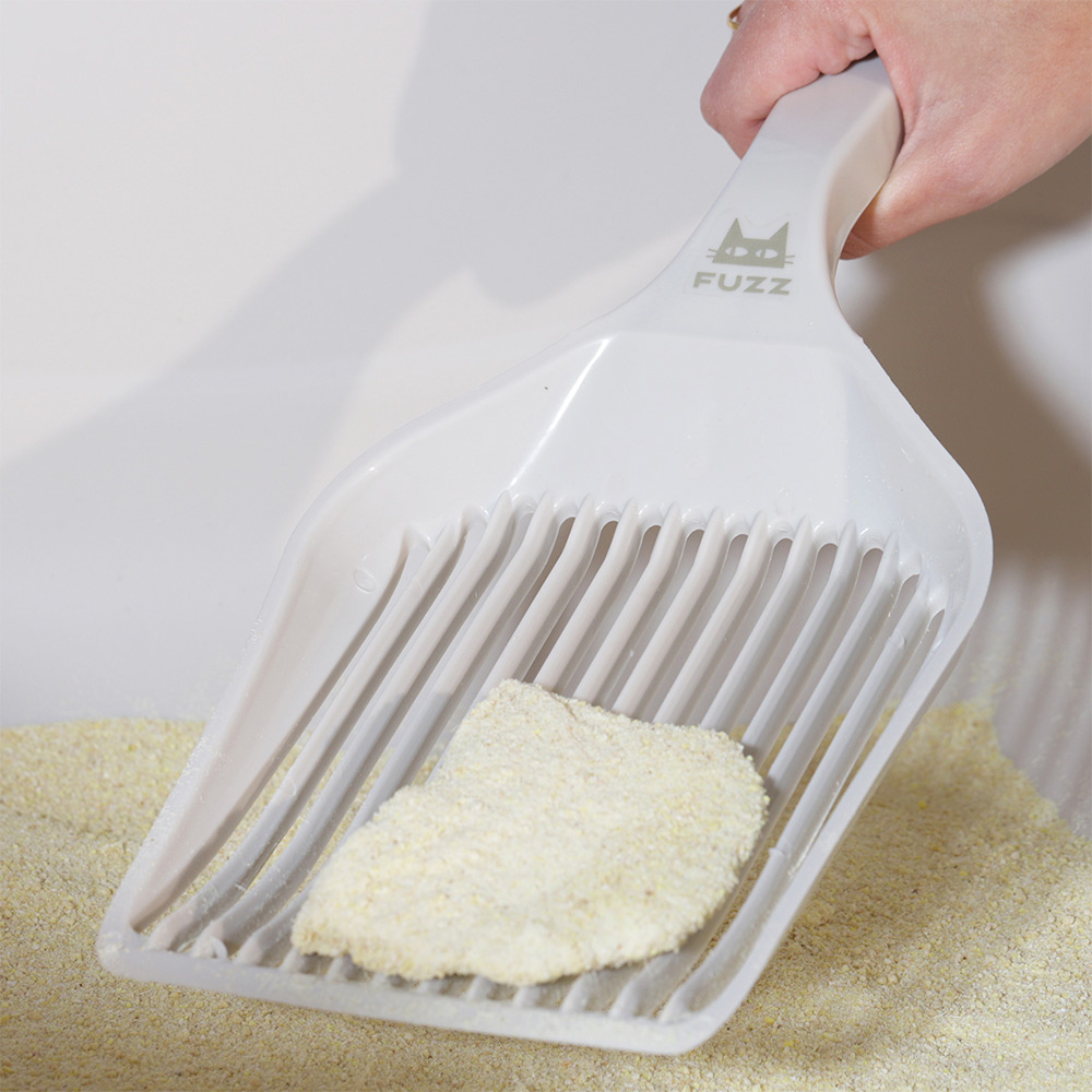 Pá Higiênica Fuzz Power Clean Bege para Gatos