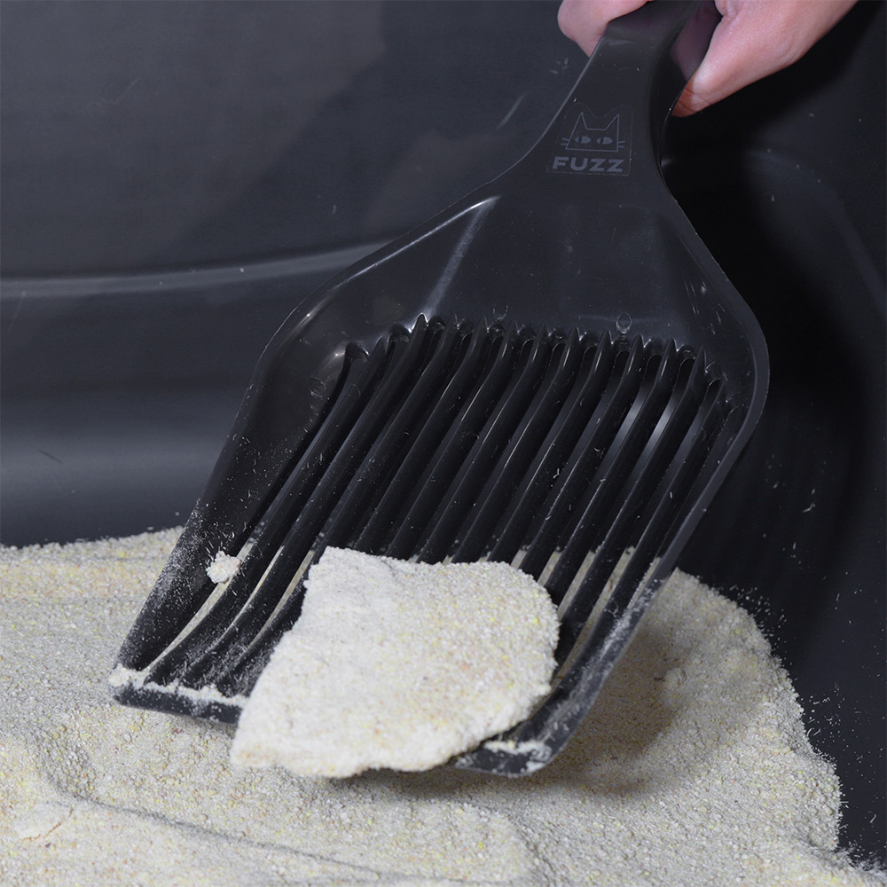 Pá Higiênica Fuzz Power Clean Cinza Atraci para Gatos