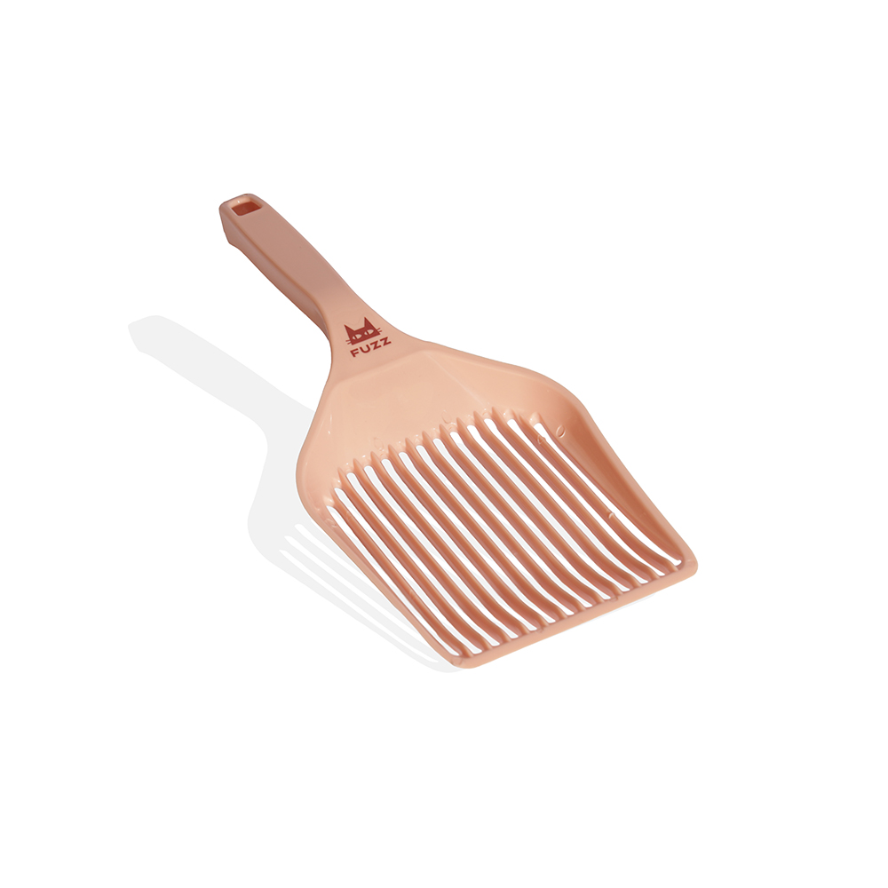Pá Higiênica Fuzz Power Clean Salmão para Gatos