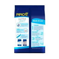 Areia Higiênica PipiCat Ultra Light para Gatos 2kg