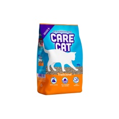 Areia Higiênica Carecat Tradicional para Gatos 4kg