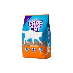 Areia Higiênica Carecat Tradicional para Gatos 4kg