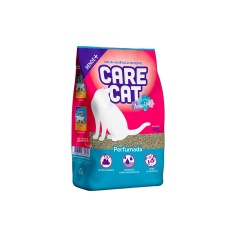 Areia Higiênica Carecat Perfumada para Gatos