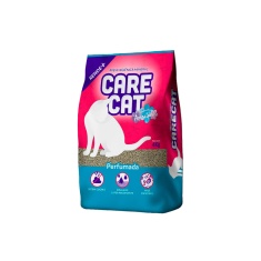 Areia Higiênica Carecat Perfumada para Gatos