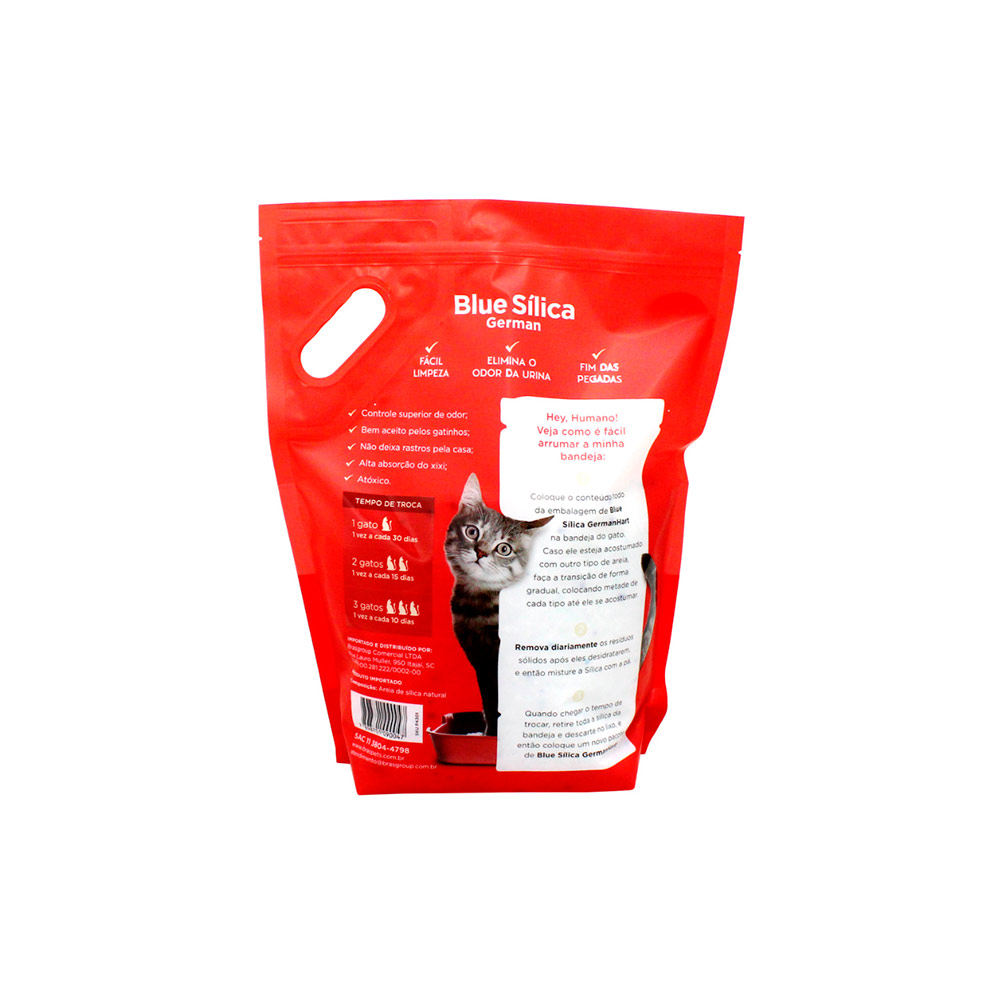 Areia Germanhart Blue Sílica para Gatos 1,8kg