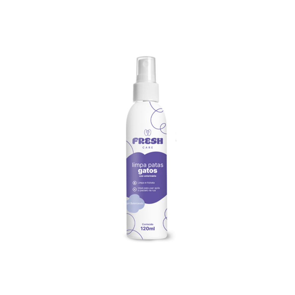 Limpa Patas Fresh Care para Gatos 120 ml