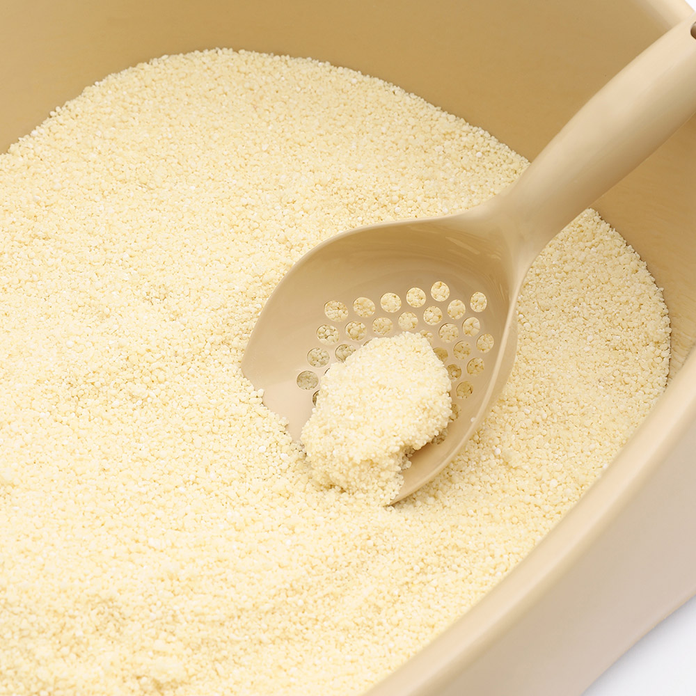 Areia Higiênica Cansei de Ser Gato Biodegradável Grãos Médios