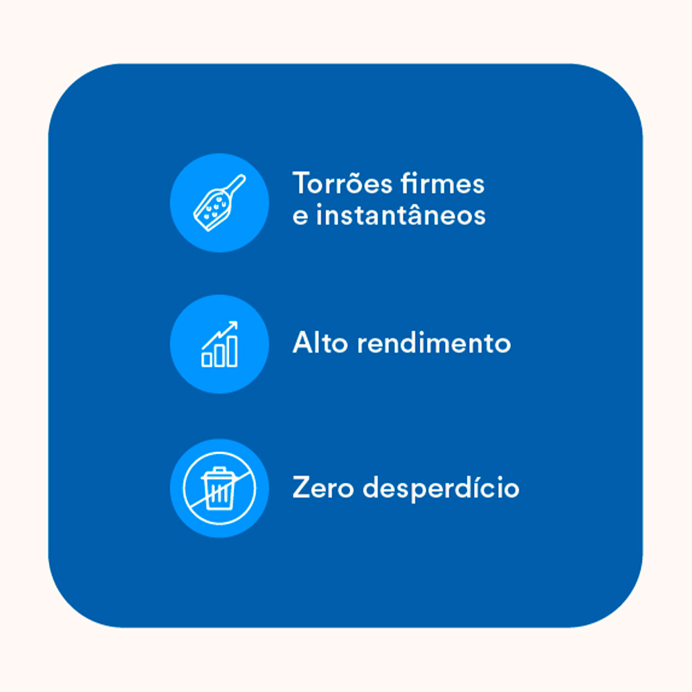 Areia Petz Ultra Absorção para Gatos 10 kg