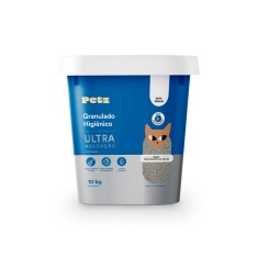 Areia Petz Ultra Absorção para Gatos 10 kg