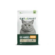 Areia Higiênica Cat Smart Grãos Médios para Gatos 4 kg