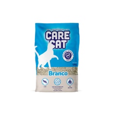 Areia Carecat Branco para Gatos 1,8 kg