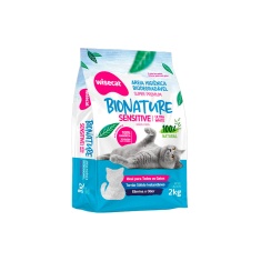 Areia Bionature Sensitive para Gatos