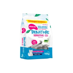 Areia Bionature Sensitive para Gatos