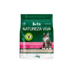 Areia Kets Natureza Viva Fina para Gatos