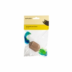 Brinquedo Fuzz Tufoli de Papel para Gatos