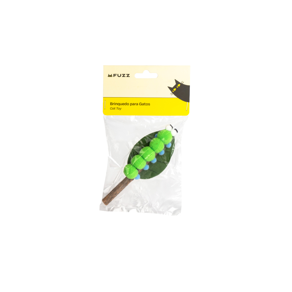 Brinquedo Fuzz Minhoca Matatabi para Gatos