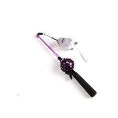 Brinquedo Fuzz Vara de Pesca para Gatos