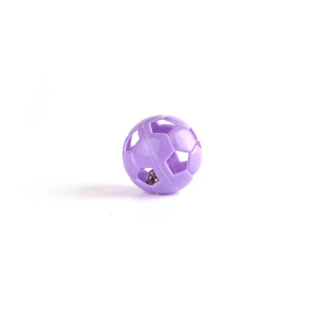 Brinquedo Fuzz Bola de Futebol para Gatos - Cores Sortidas