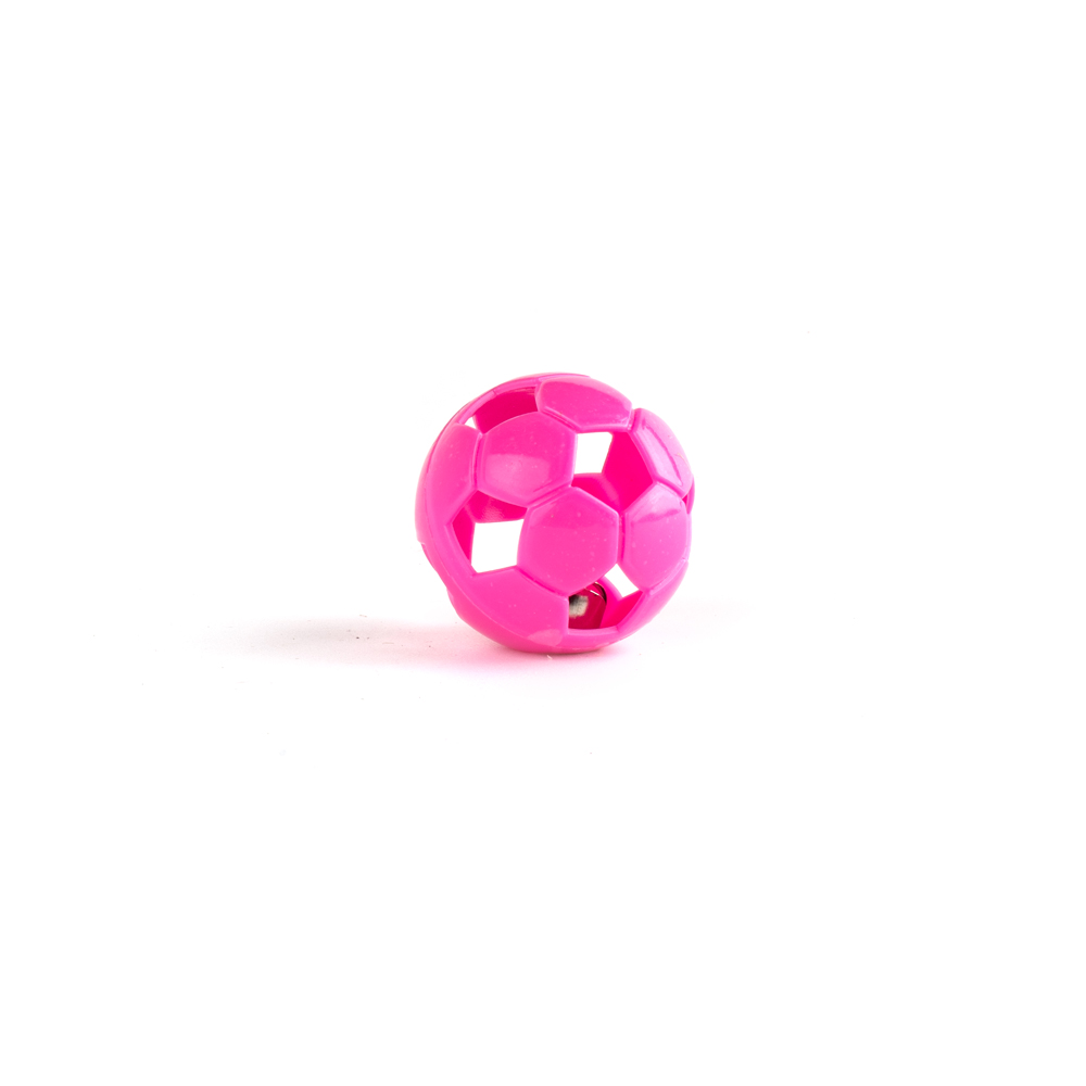 Brinquedo Fuzz Bola de Futebol para Gatos - Cores Sortidas