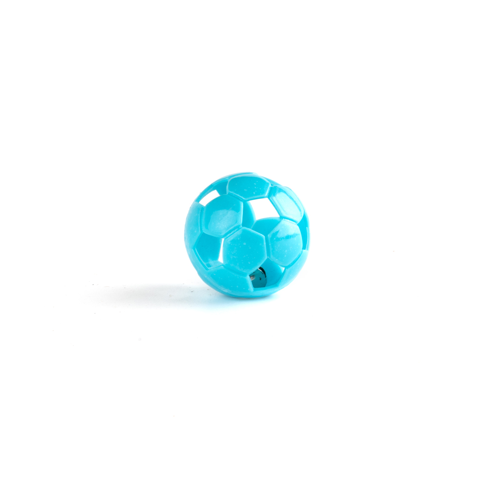 Brinquedo Fuzz Bola de Futebol para Gatos - Cores Sortidas