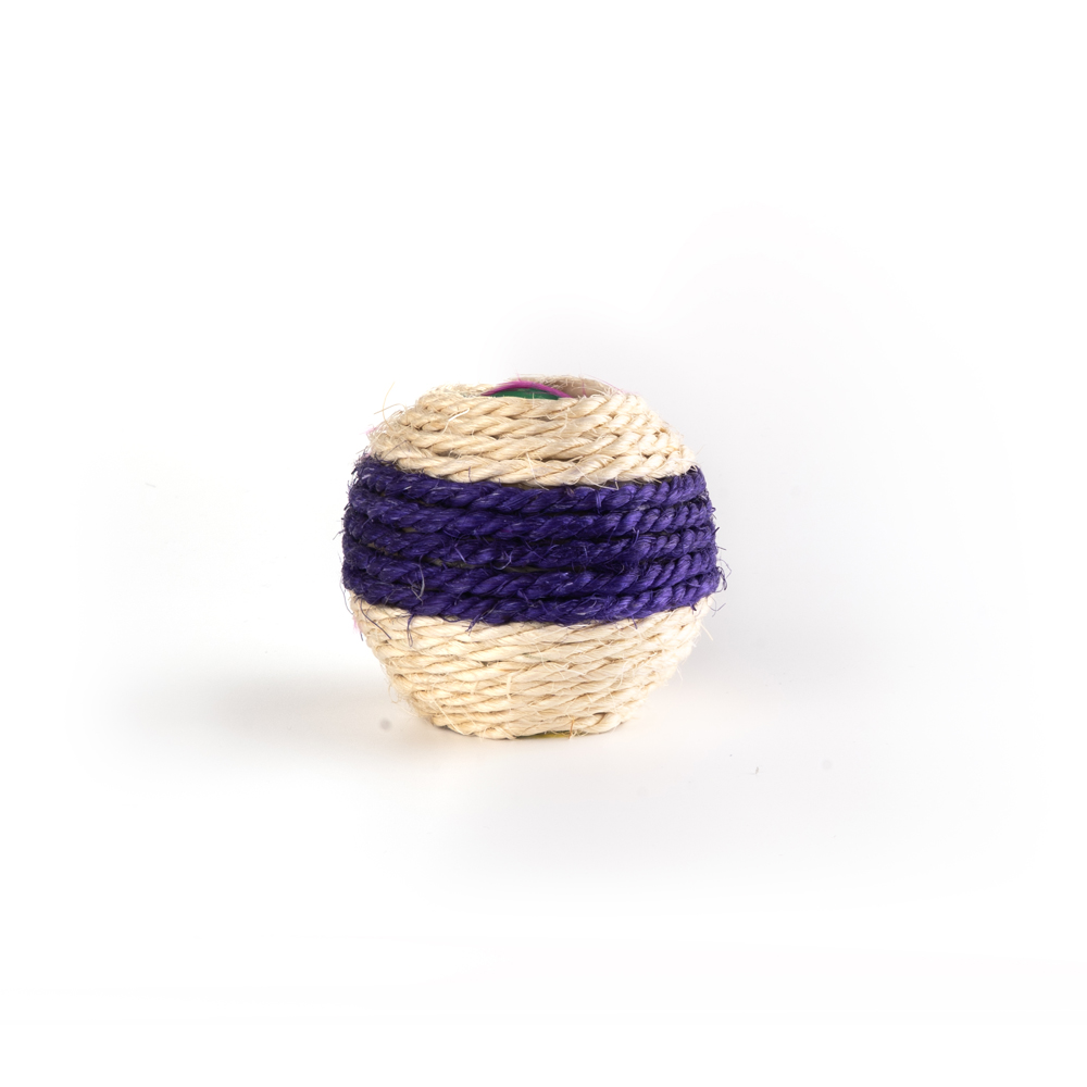 Brinquedo Fuzz Bola de Sisal para Gatos