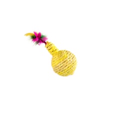 Brinquedo Fuzz Pêra de Sisal para Gatos