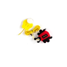 Brinquedo Fuzz Joaninha de Parede para Gatos