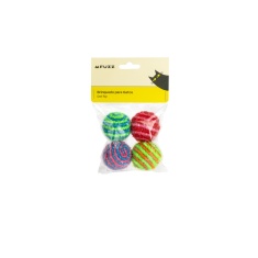 Brinquedo Fuzz Bolas Giratórias para Gatos